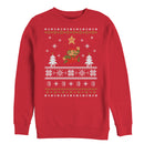 Men's Nintendo Ugly Christmas Mario Sweatshirt