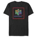 Men's Nintendo Classic N64 Logo Frame T-Shirt