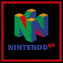 Men's Nintendo Classic N64 Logo Frame Pull Over Hoodie