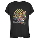 Junior's Nintendo Mario Kart Cast Collage T-Shirt