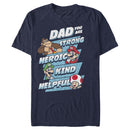 Men's Nintendo Father's Day Mario Dad Qualities T-Shirt