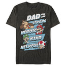 Men's Nintendo Father's Day Mario Dad Qualities T-Shirt