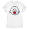 Women's Nintendo Mario Boo Ghost Smile T-Shirt