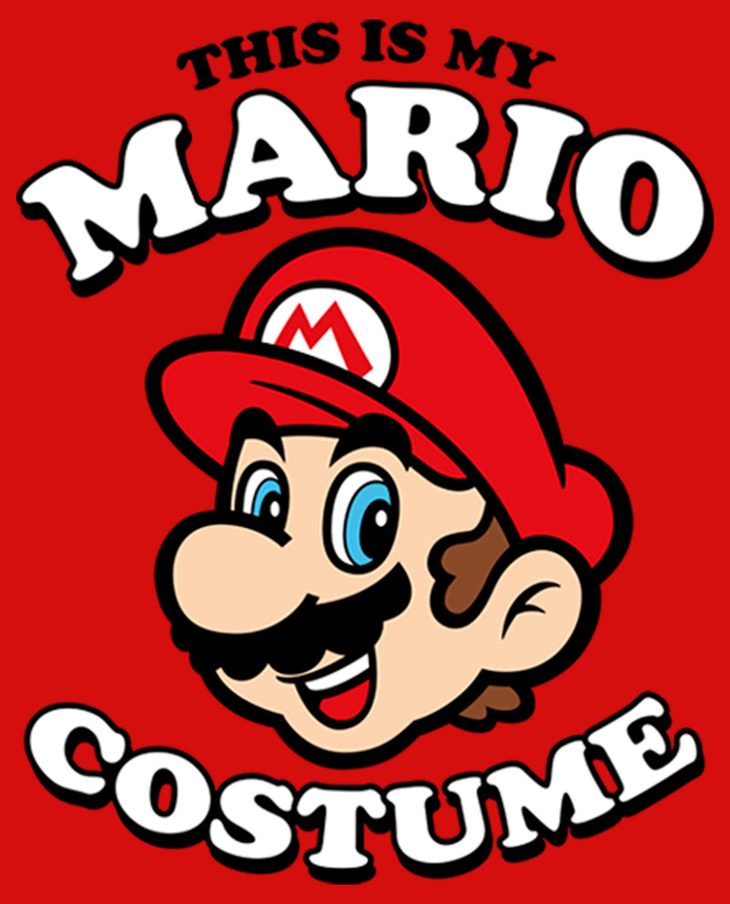 Girl's Nintendo This is my Mario Costume T-Shirt