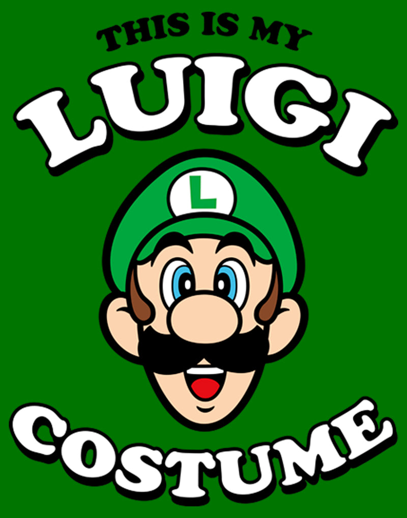 Men's Nintendo This is my Luigi Costume T-Shirt