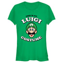 Junior's Nintendo This is my Luigi Costume T-Shirt