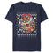 Men's Nintendo Christmas Bowser Wreath T-Shirt