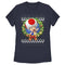 Women's Nintendo Christmas Toad Wreath T-Shirt