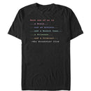Men's The Breakfast Club Each One Of Us Stereotype T-Shirt