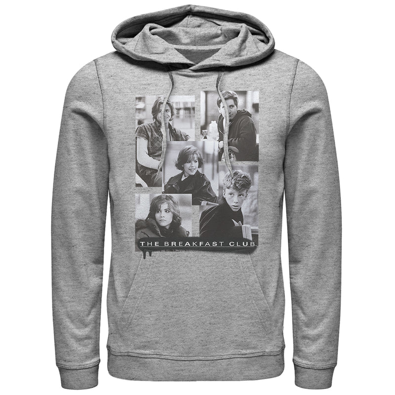 Men's The Breakfast Club Character Photos Pull Over Hoodie