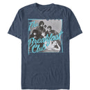 Men's The Breakfast Club Grayscale Character Pose T-Shirt