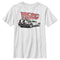 Boy's Back to the Future DeLorean Cartoon T-Shirt