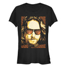 Junior's The Big Lebowski The Dude Text Poster T-Shirt