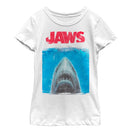 Girl's Jaws Shark Movie Poster T-Shirt