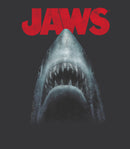 Women's Jaws Shark Teeth Poster Racerback Tank Top