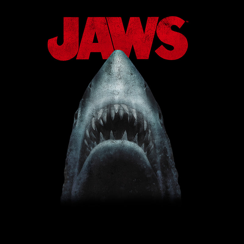 Men's Jaws Shark Teeth Poster Pull Over Hoodie