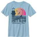 Boy's Jaws Amity Island Tourist Welcome T-Shirt