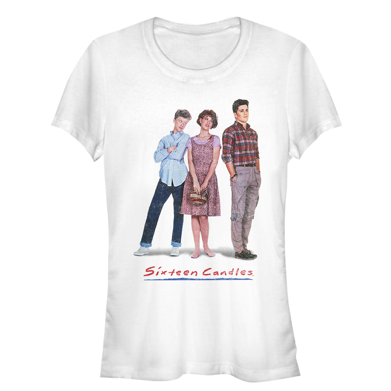 Junior's Sixteen Candles Classic Movie Poster T-Shirt