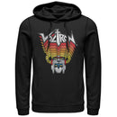 Men's Voltron: Defender of the Universe Robot Stripes Pull Over Hoodie