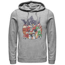Men's Voltron: Defender of the Universe Robot Circle Pull Over Hoodie