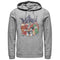 Men's Voltron: Defender of the Universe Robot Circle Pull Over Hoodie