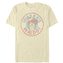 Men's Where's Waldo Retro Character Circle T-Shirt