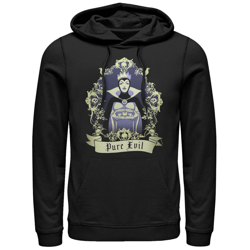 Men's Snow White and the Seven Dwarfs Pure Evil Frame Pull Over Hoodie