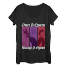 Women's Disney Princesses Always a Queen Scoop Neck