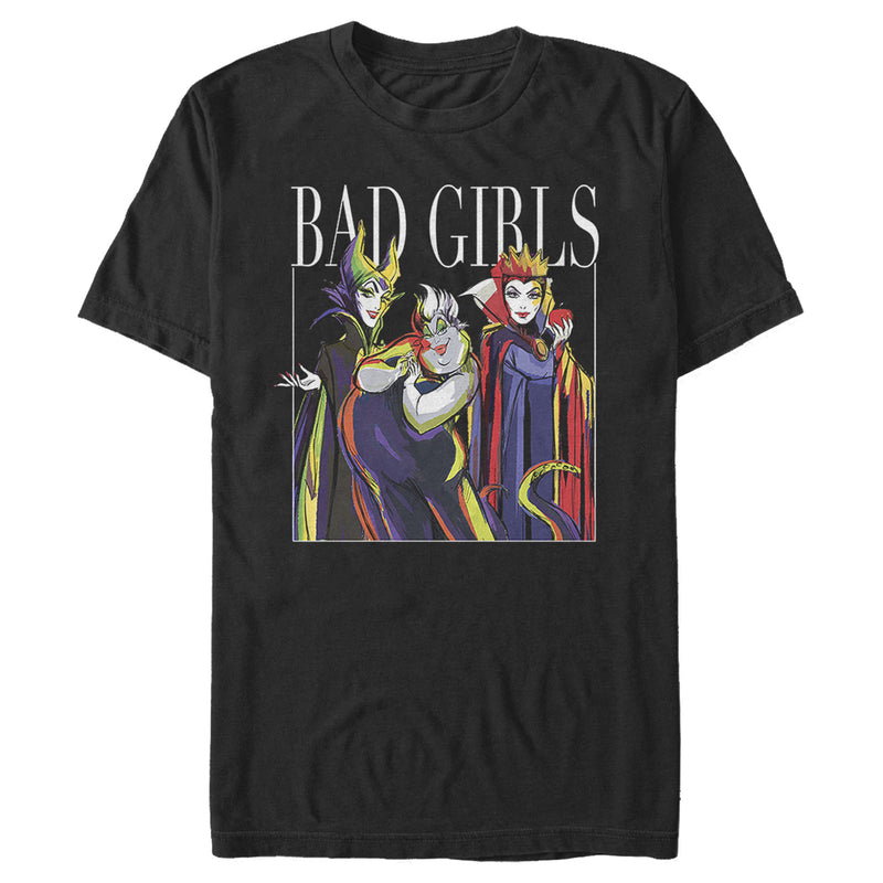 Men's Disney Princesses Artistic Bad Girl T-Shirt