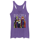 Women's Disney Princesses Artistic Bad Girl Racerback Tank Top