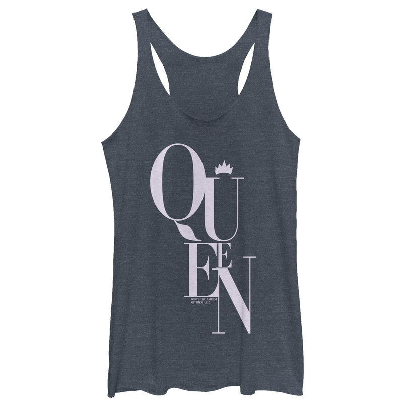 Women's Snow White and the Seven Dwarfs Fairest Queen Racerback Tank Top