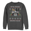 Men's Disney Princesses Christmas Being Bad Sweatshirt