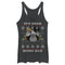 Women's Disney Princesses Christmas Being Bad Racerback Tank Top