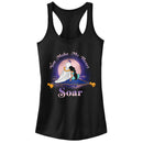 Junior's Aladdin Jasmine Heart Soar Racerback Tank Top