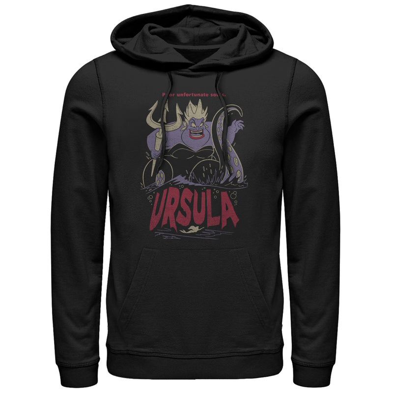 Men's The Little Mermaid Ursula Sea Witch Pull Over Hoodie