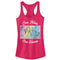 Junior's Disney Princesses One Team Racerback Tank Top