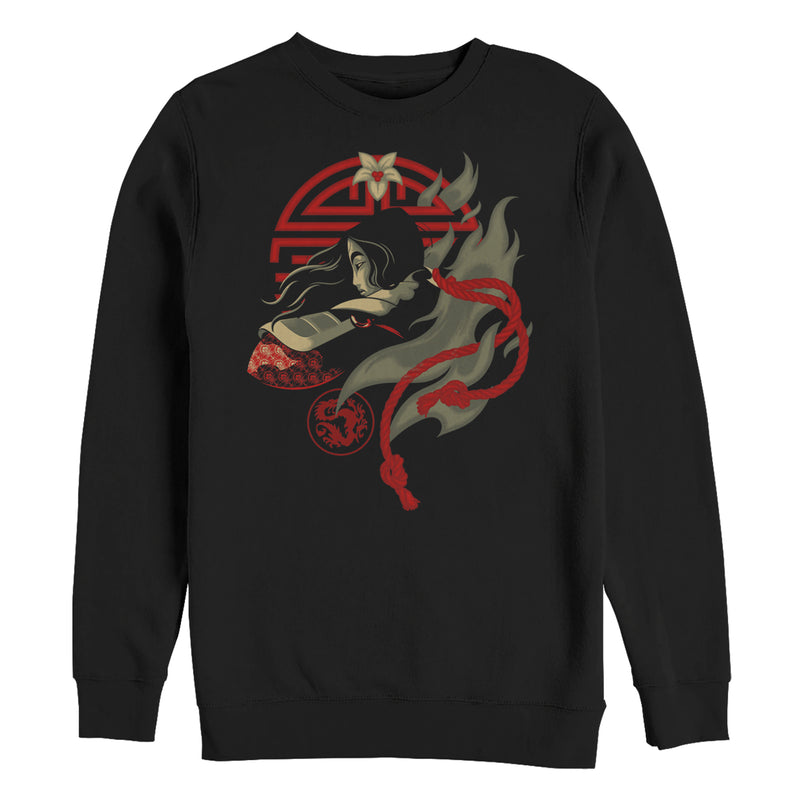 Men's Mulan Warrior Icons Sweatshirt