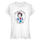 Junior's Snow White and the Seven Dwarfs Fairest Mom T-Shirt