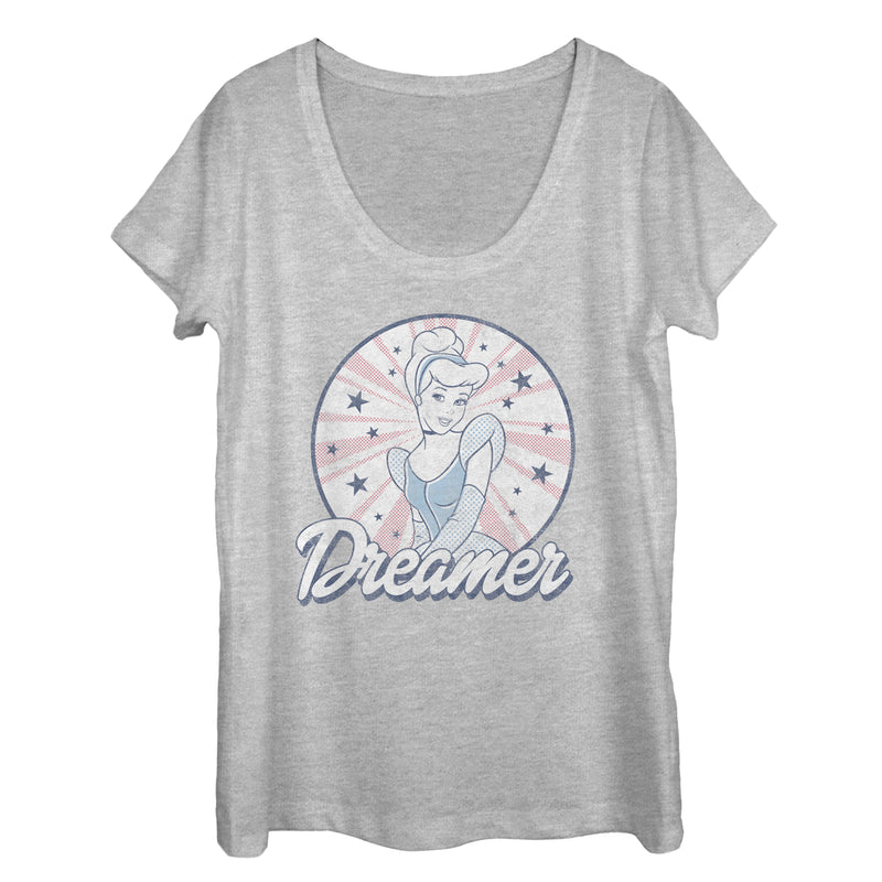 Women's Cinderella Dreamer Scoop Neck