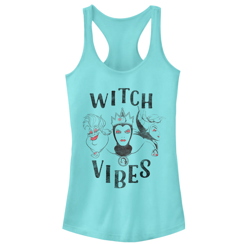 Junior's Disney Princesses Wicked Witch Vibes Racerback Tank Top