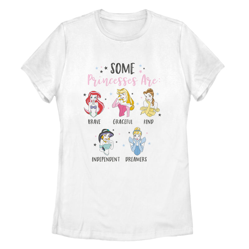 Women's Disney Princesses Personalities T-Shirt