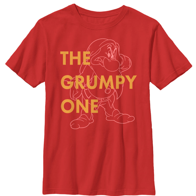 Boy's Snow White and the Seven Dwarfs Grumpy One T-Shirt