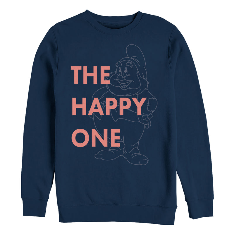 Men's Snow White and the Seven Dwarfs Happy One Sweatshirt