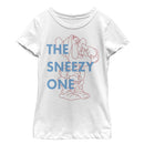 Girl's Snow White and the Seven Dwarfs Sneezy One T-Shirt
