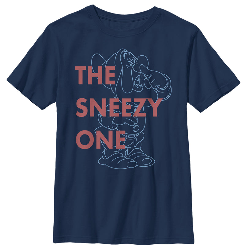 Boy's Snow White and the Seven Dwarfs Sneezy One T-Shirt