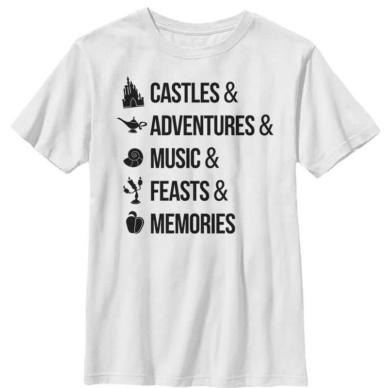 Boy's Disney Princesses Keyword Magic T-Shirt