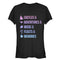 Junior's Disney Princesses Keywords T-Shirt