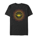 Men's Aladdin Magical Lamp Sun Mandala T-Shirt