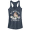 Junior's Beauty and the Beast Weekend Booked Racerback Tank Top