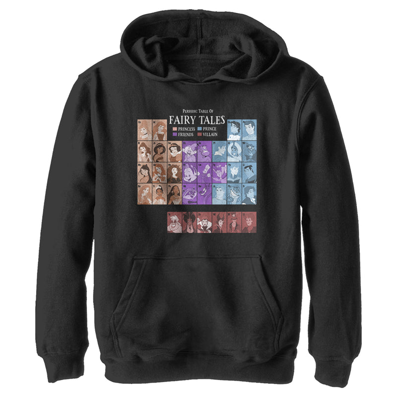 Boy's Disney Princesses Periodic Table Pull Over Hoodie